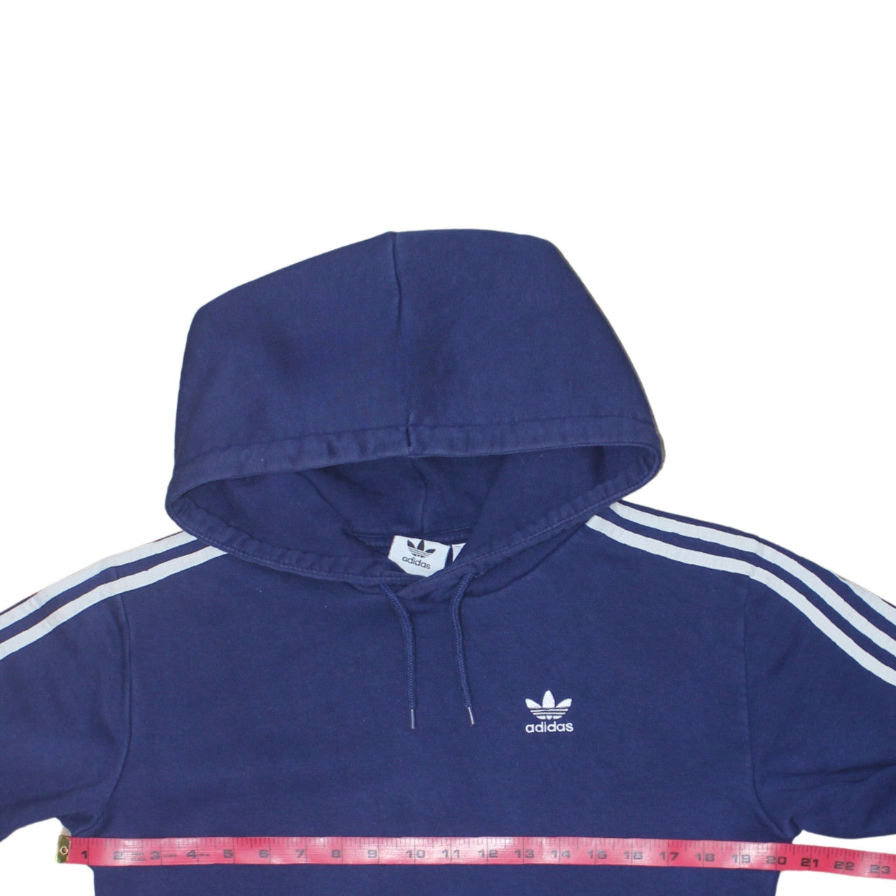 Mens UK Size XS adidas Blue Pullover Hoodie