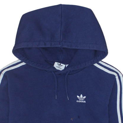 Mens UK Size XS adidas Blue Pullover Hoodie