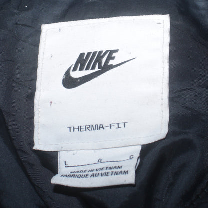 Womens UK Size L Nike Black Puffer Jacket