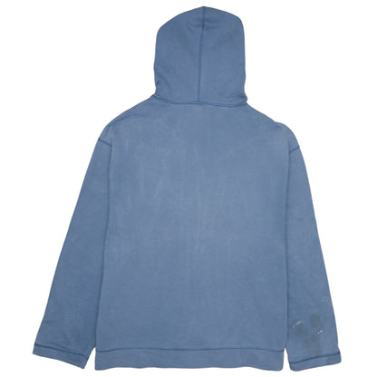 Mens UK Size L Tommy Jeans Blue Full Zip Hoodie