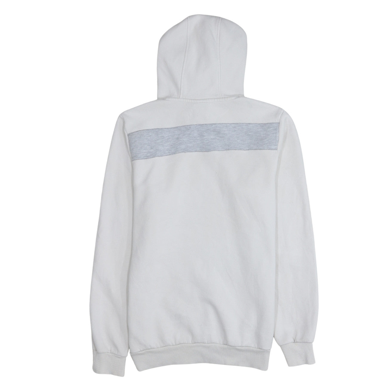 Mens UK Size S adidas White Pullover Hoodie