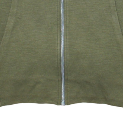 Mens UK Size M Nike Green Full Zip Hoodie