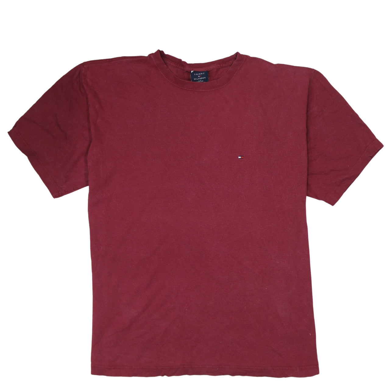 Mens UK Size L Tommy Hilfiger Red  T-Shirt