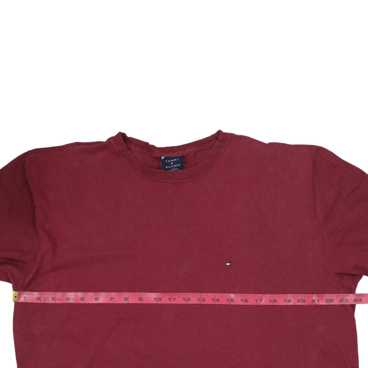 Mens UK Size L Tommy Hilfiger Red  T-Shirt