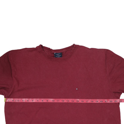 Mens UK Size L Tommy Hilfiger Red  T-Shirt