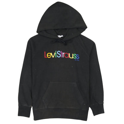 Mens UK Size S Levi's Black Pullover Hoodie