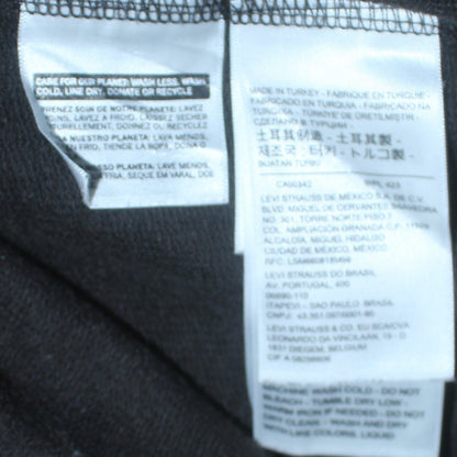 Mens UK Size S Levi's Black Pullover Hoodie