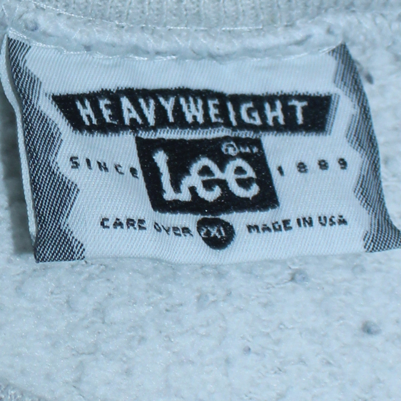 Mens UK Size 2XL Lee Grey Pullover Sweatshirt