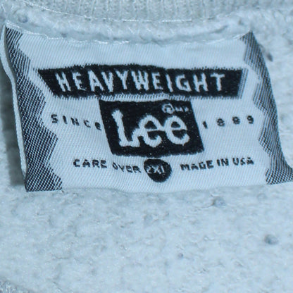 Mens UK Size 2XL Lee Grey Pullover Sweatshirt