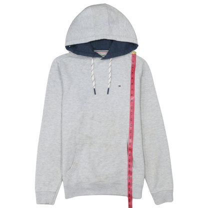 Mens UK Size S Tommy Hilfiger Grey Pullover Hoodie