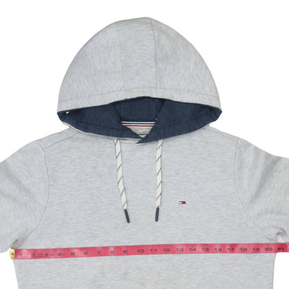 Mens UK Size S Tommy Hilfiger Grey Pullover Hoodie