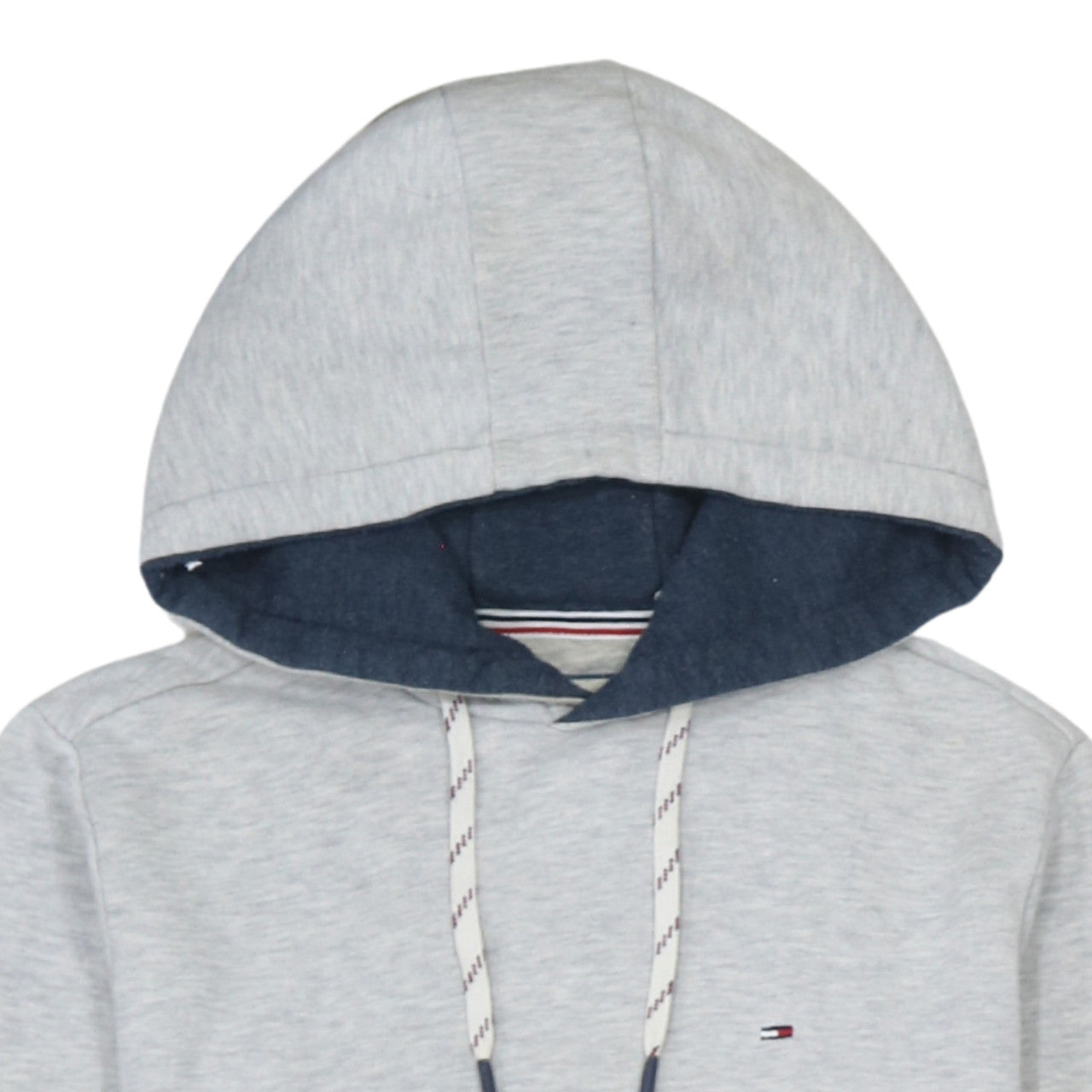 Mens UK Size S Tommy Hilfiger Grey Pullover Hoodie