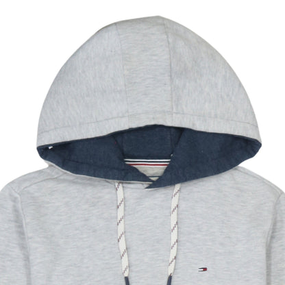 Mens UK Size S Tommy Hilfiger Grey Pullover Hoodie