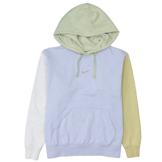 Womens UK Size M Nike Multicoloured Pullover Hoodie