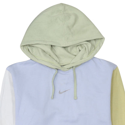 Womens UK Size M Nike Multicoloured Pullover Hoodie