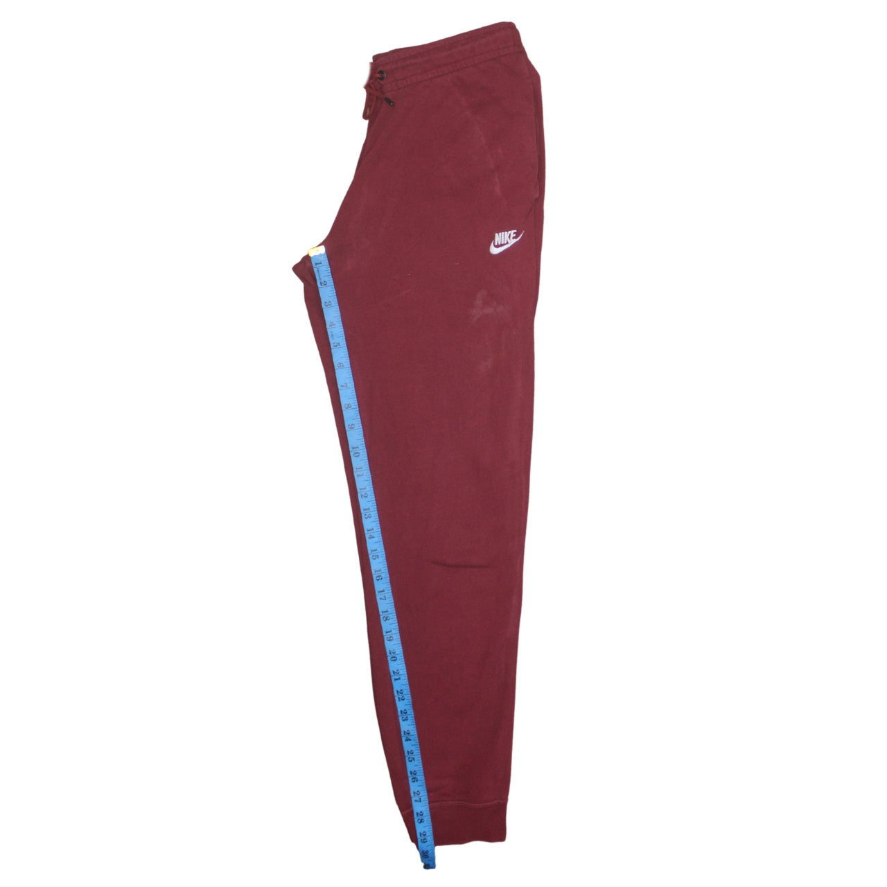 Womens UK Size S Nike Regular Fit Jogger Red Trousers