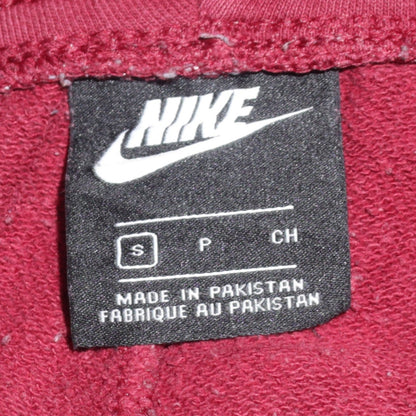 Womens UK Size S Nike Regular Fit Jogger Red Trousers