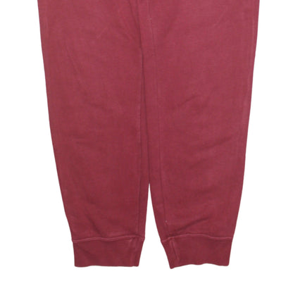 Womens UK Size S Nike Regular Fit Jogger Red Trousers