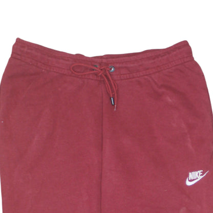 Womens UK Size S Nike Regular Fit Jogger Red Trousers