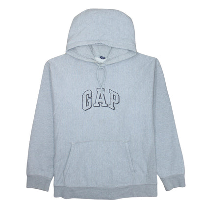 Mens UK Size XL Gap Grey Pullover Hoodie