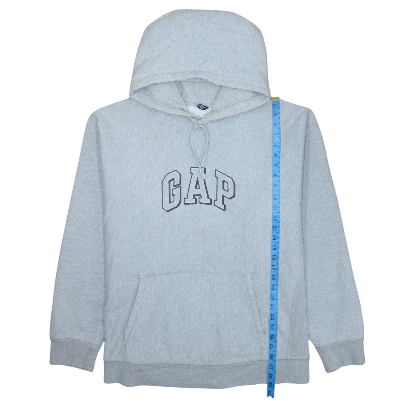 Mens UK Size XL Gap Grey Pullover Hoodie