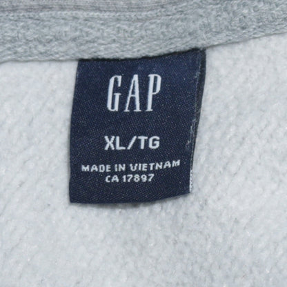 Mens UK Size XL Gap Grey Pullover Hoodie
