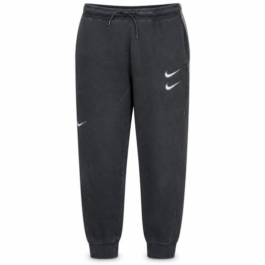Mens UK Size M Nike Regular Fit Jogger Black Trousers