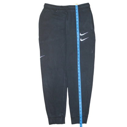 Mens UK Size M Nike Regular Fit Jogger Black Trousers