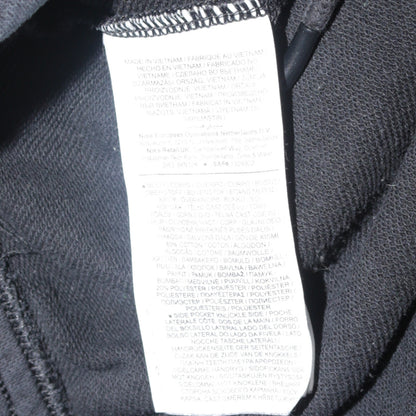 Mens UK Size M Nike Regular Fit Jogger Black Trousers