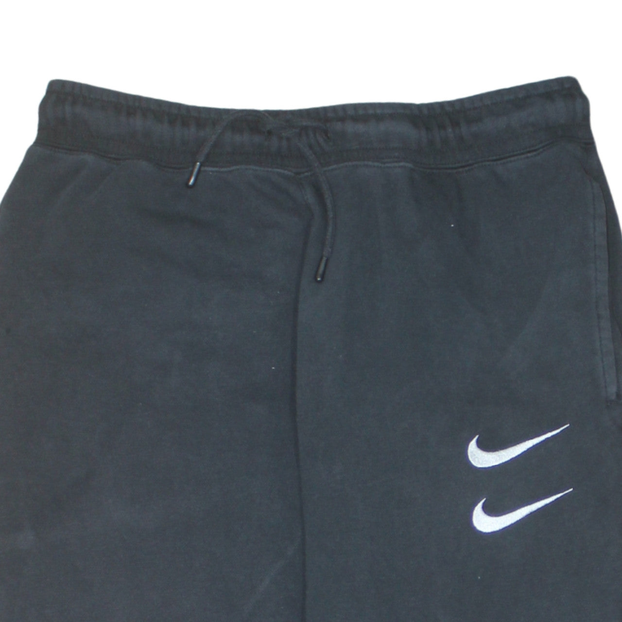 Mens UK Size M Nike Regular Fit Jogger Black Trousers