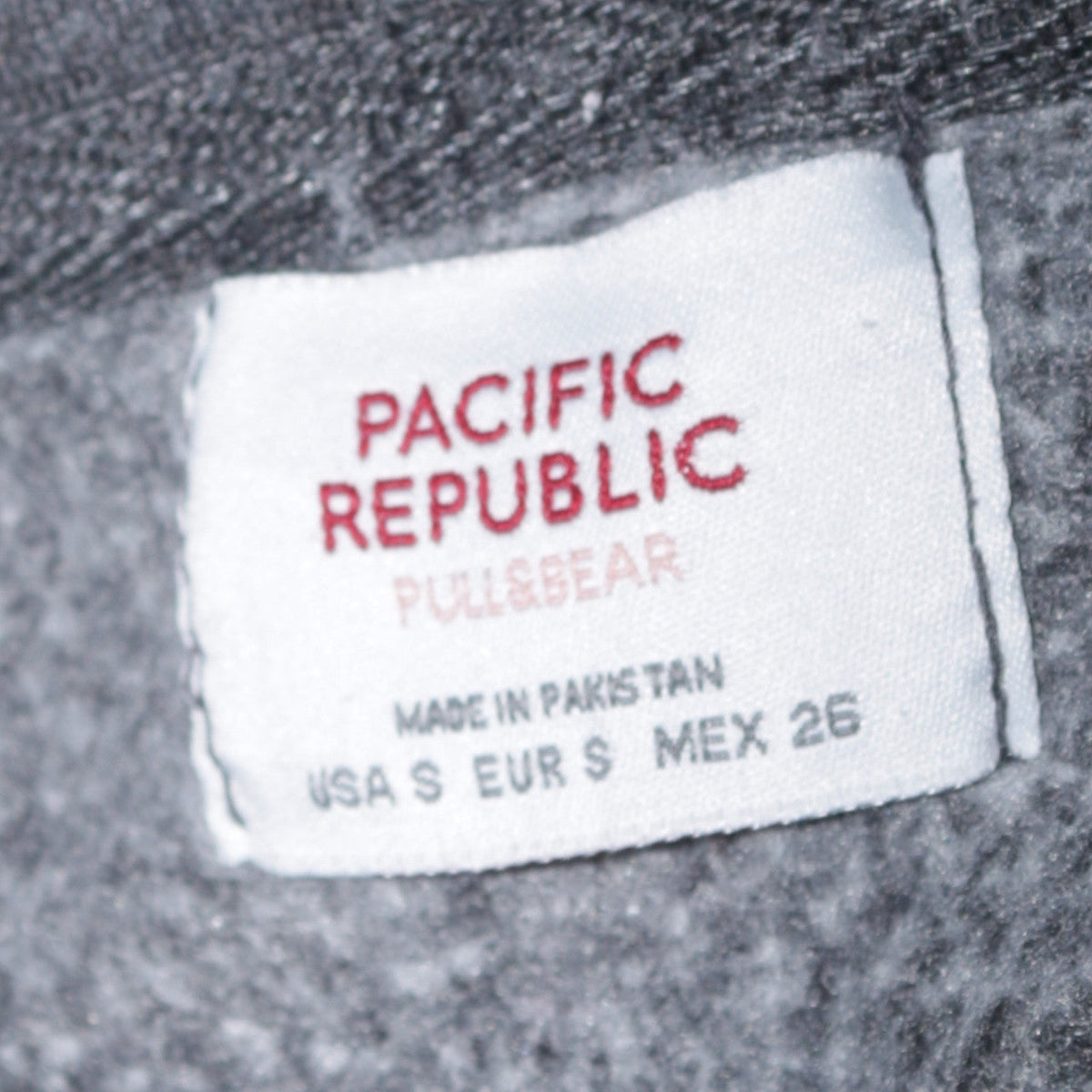Pull&Bear Women's Charcoal Grey Pullover Hoodie Size S