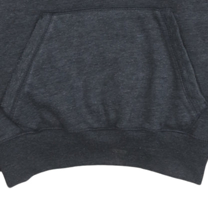 Pull&Bear Women's Charcoal Grey Pullover Hoodie Size S