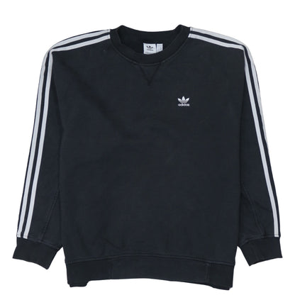 Womens UK Size XS adidas Black Pullover Sweatshirt