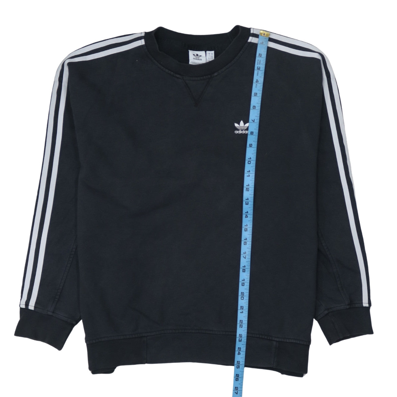 Womens UK Size XS adidas Black Pullover Sweatshirt