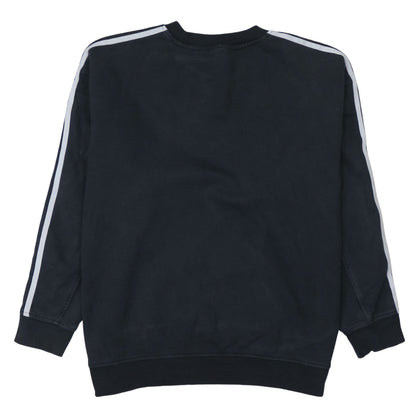 Womens UK Size XS adidas Black Pullover Sweatshirt