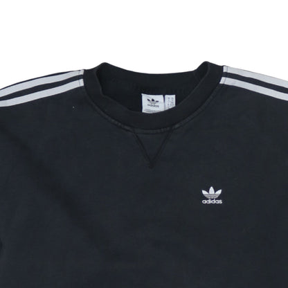 Womens UK Size XS adidas Black Pullover Sweatshirt