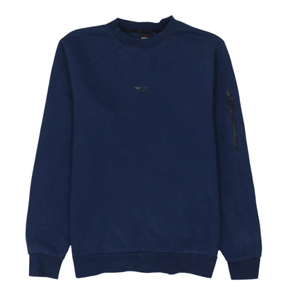 Mens UK Size M Diesel Blue Pullover Sweatshirt