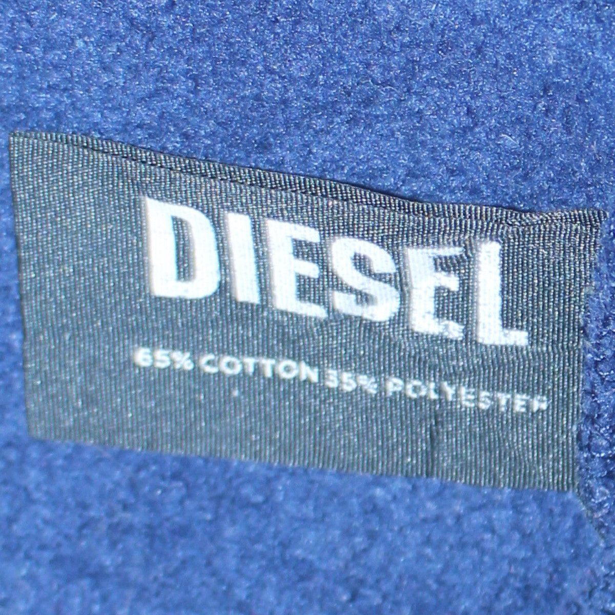 Mens UK Size M Diesel Blue Pullover Sweatshirt