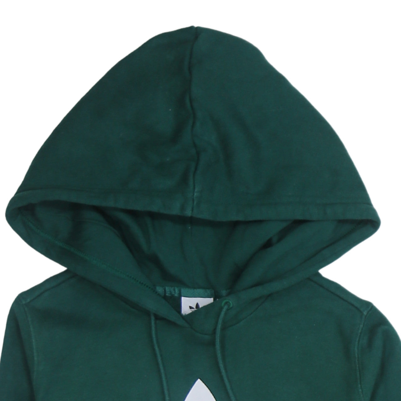 Womens UK Size 10 adidas Green Pullover Hoodie