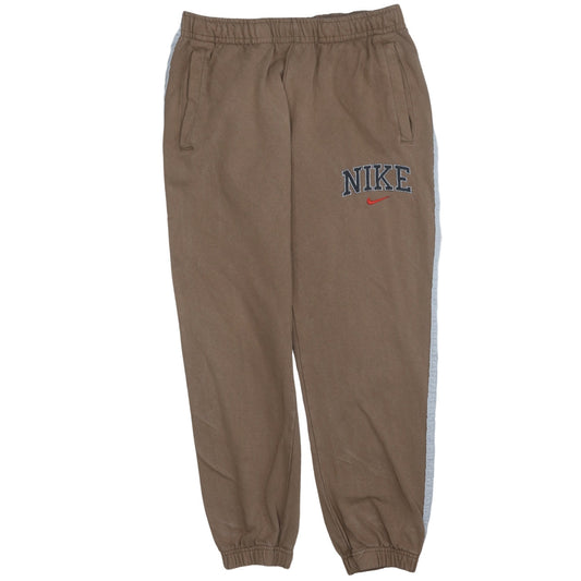 Mens UK Size M Nike Regular Fit Jogger Brown Trousers