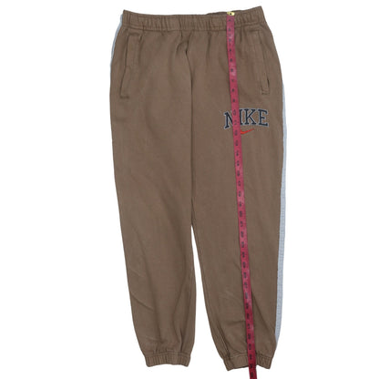 Mens UK Size M Nike Regular Fit Jogger Brown Trousers