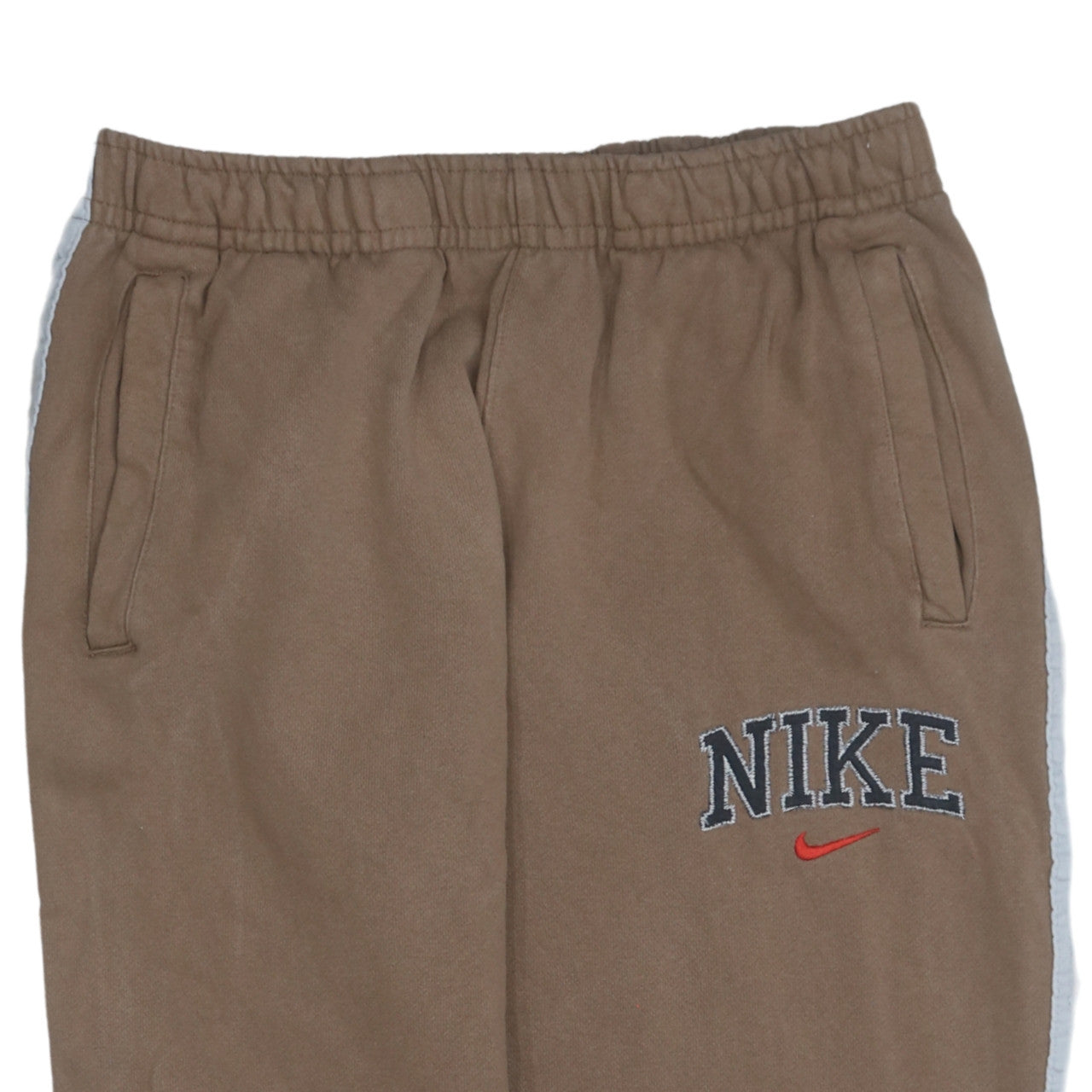 Mens UK Size M Nike Regular Fit Jogger Brown Trousers