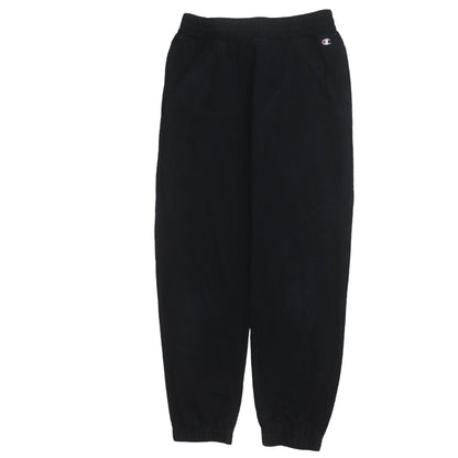 Mens UK Size S Champion Regular Fit Jogger Black Trousers