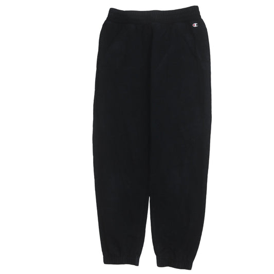Mens UK Size S Champion Regular Fit Jogger Black Trousers