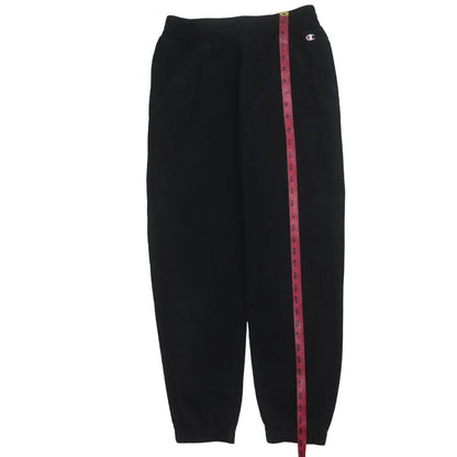 Mens UK Size S Champion Regular Fit Jogger Black Trousers