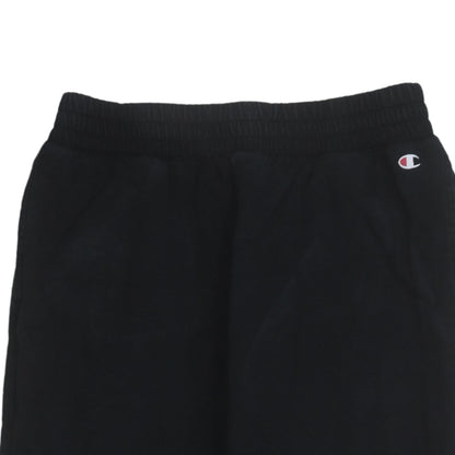 Mens UK Size S Champion Regular Fit Jogger Black Trousers