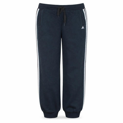 Front view of Adidas Women Black Essentials Jogger Sweatpants, size 10