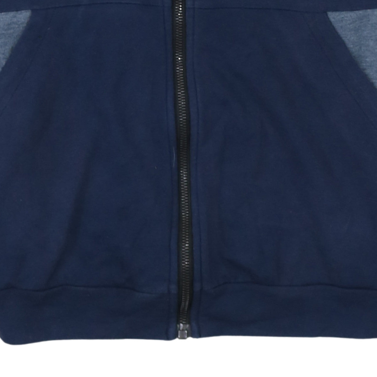 Womens UK Size M adidas Blue Full Zip Hoodie