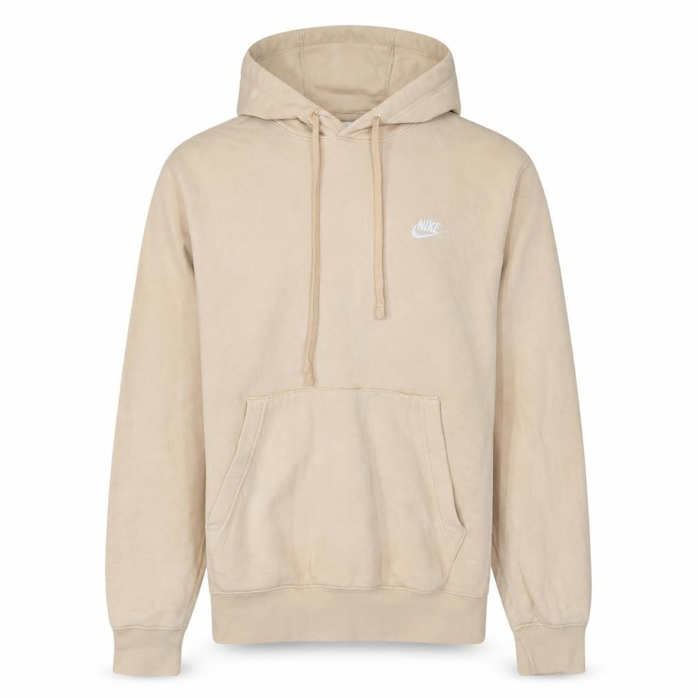 Mens UK Size S Nike Beige Pullover Hoodie