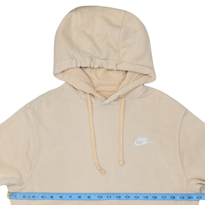 Mens UK Size S Nike Beige Pullover Hoodie